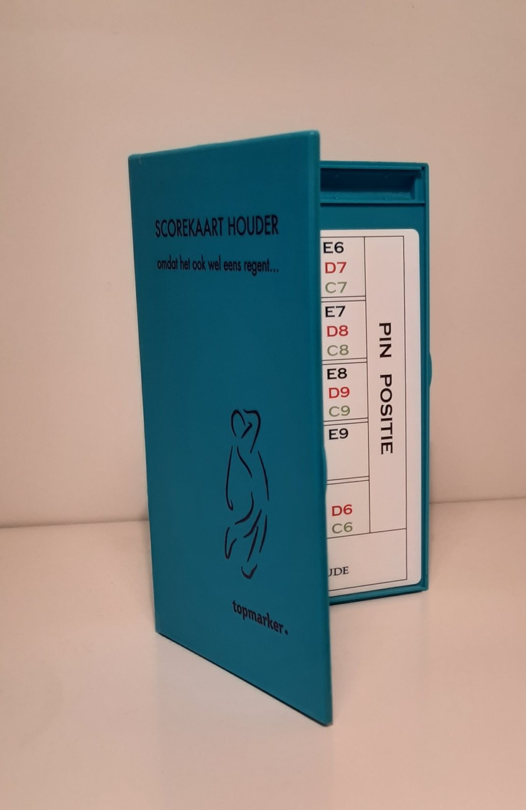 Vaste opdruk voorzijde